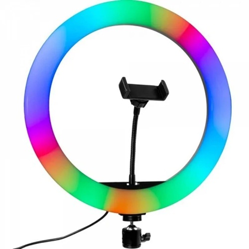 رینگ لایت 12 اینچ RGB مدل MJ33