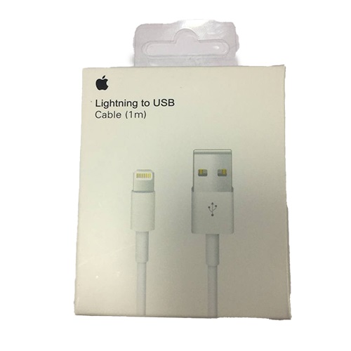 کابل شارژ لایتنینگ اورجینال آیفون USB to Lightning مدل MD818ZM/A - Image 3