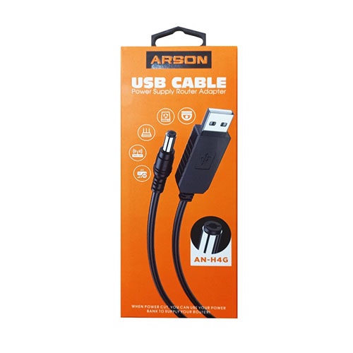 کابل تبدیل USB به DC آرسون AN-H4G - Image 3