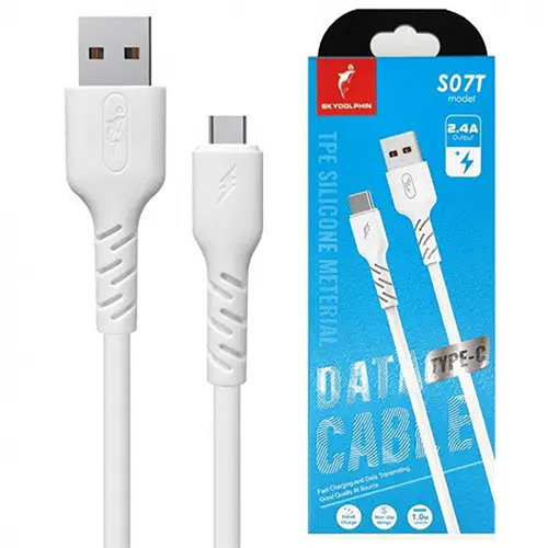 کابل شارژ تایپ سی SKYDOLPHINE S07T