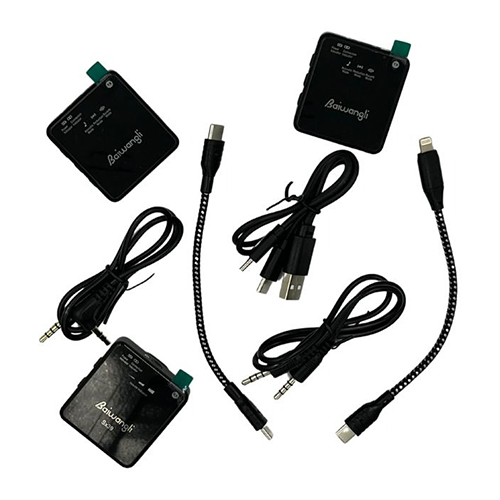 میکروفون بیسیم یقهای SX39 Dual BAIWANGLI - Image 3