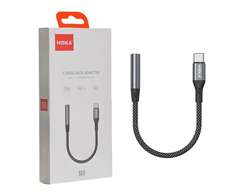 جک 3.5 تایپ سی HISKA W47