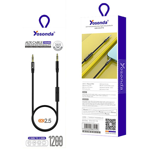 کابل AUX Yosonda YXD-M26 - Image 2