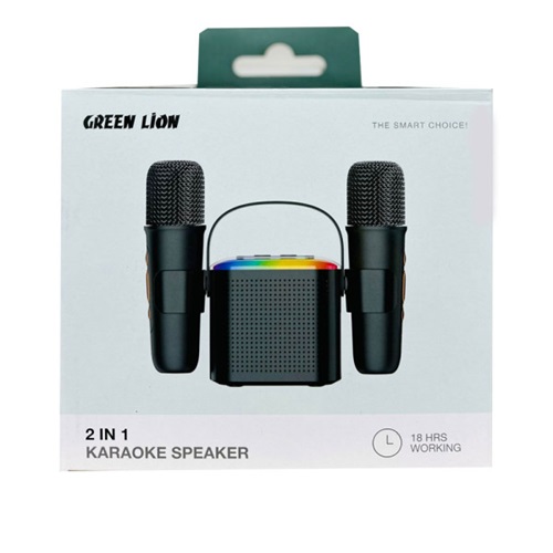 اسپیکر Green Lion 2 in 1 Karaoke - Image 2