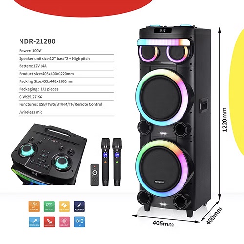 اسپیکر بلوتوثی NDR 21280 - Image 3