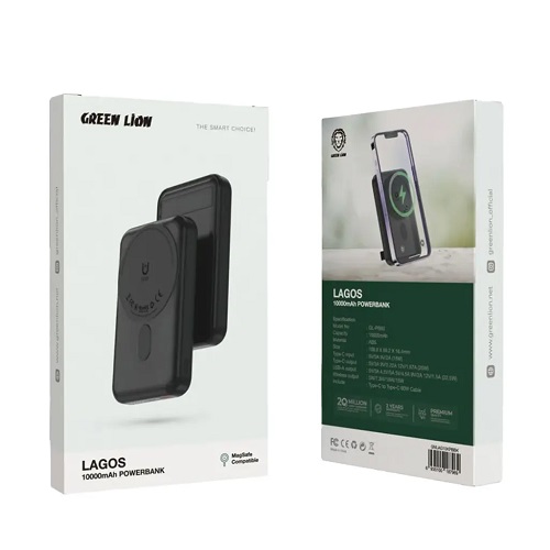 پاوربانک Green Lion Lagos 10000mAh - Image 2