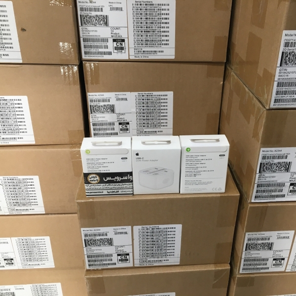 شارژر اپل 20 وات سه پین با کابل اصل - Image 3