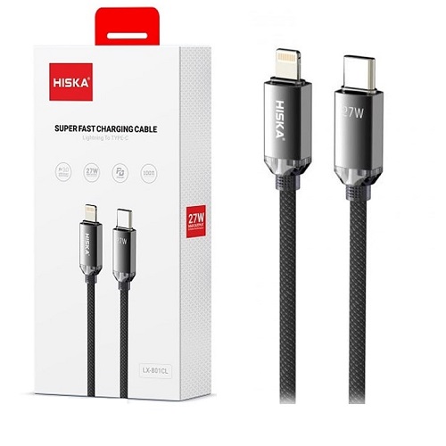 کابل شارژ آیفون HISKA LX801CL PD قسطی
