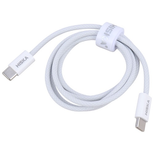 کابل شارژ تایپ سی به تایپ سی HISKA LX811CC قسطی - Image 2