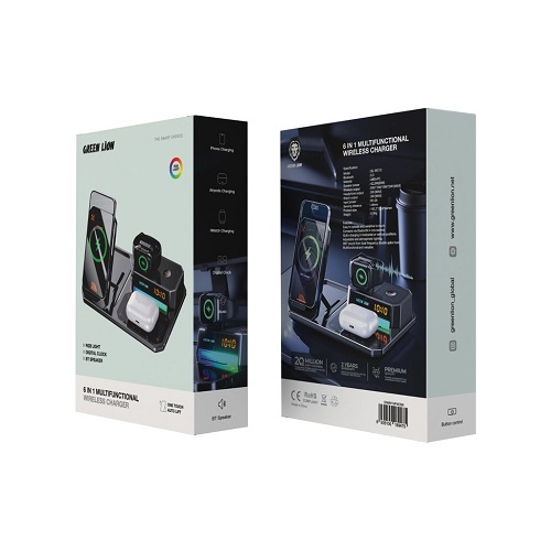 شارژر وایرلس Green Lion 6IN1 - Image 2