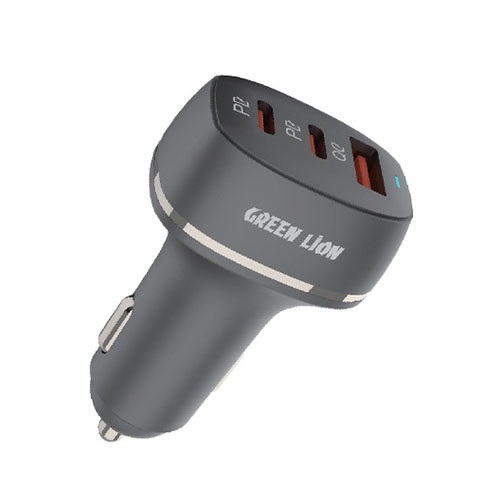 شارژر فندکی Green Lion QC+PD+PD 50W