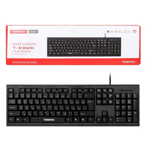 کیبورد سیمدار TRANYOO K1020