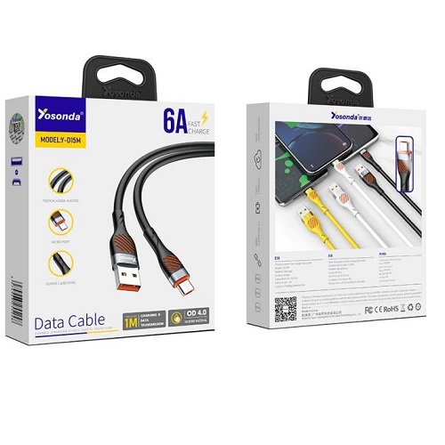 کابل شارژ میکرو YOSONDA D15M - Image 2