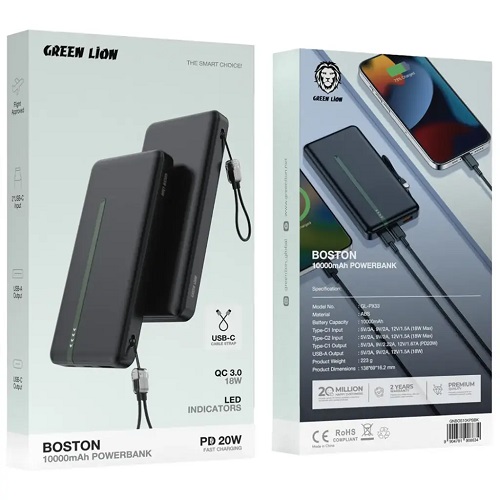 پاوربانک Green Lion Boston 20000mah - Image 2
