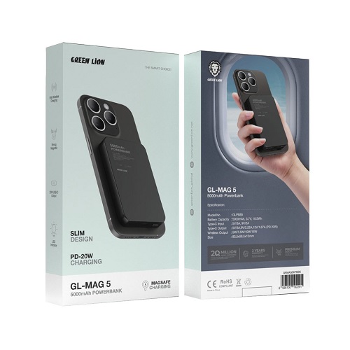 پاوربانک Green Lion GL MAG5 5000mah - Image 2
