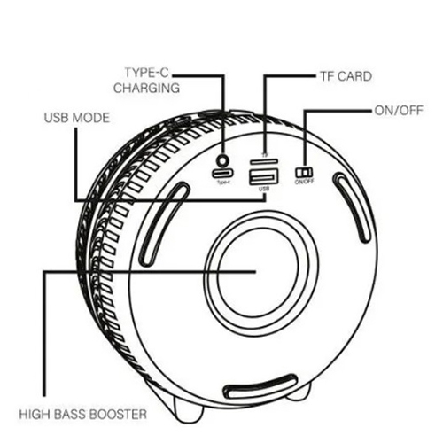 اسپیکر قابل حمل ST-L3 - Image 2