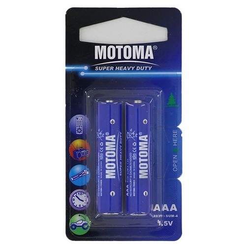 باتری نیم قلمی موتوما Motoma AAA