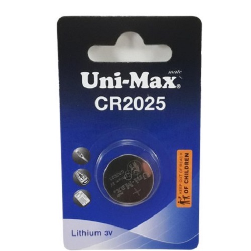 باتری سکهای لیتیومی UNIMAX مدل CR2025