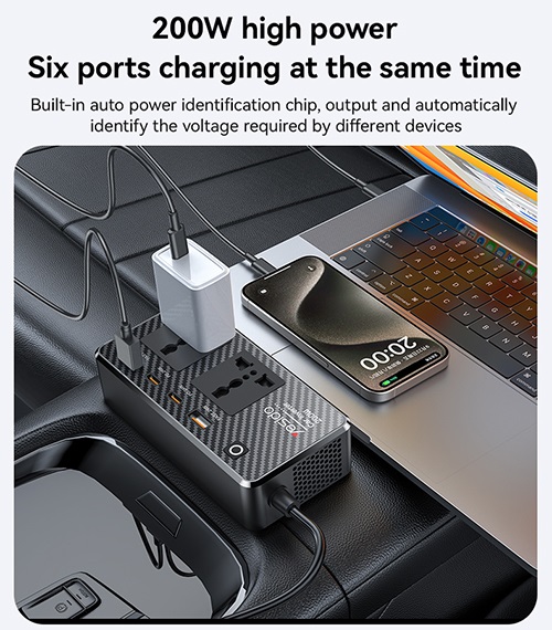 اینورتر چندراهی فندکی یسیدو YESIDO VC07 - Image 3