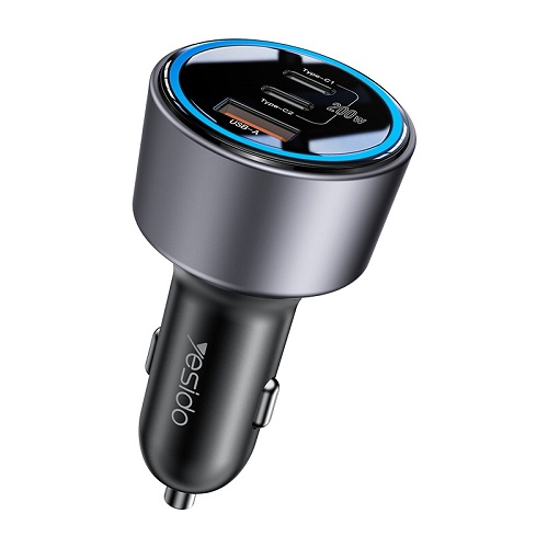 شارژر فندکی سوپر فست یسیدو YESIDO Y59 100W PD+QC3.0