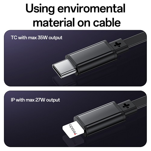 شارژر فندکی سوپر فست شارژ یسیدو YESIDO Y61 همراه کابل تایپسی و لایتنینگ - Image 3