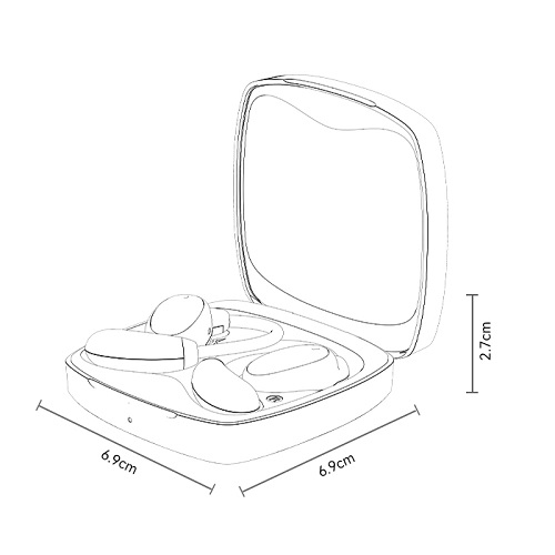 هندزفری بیسیم القایی یسیدو YESIDO YSP19 - Image 3