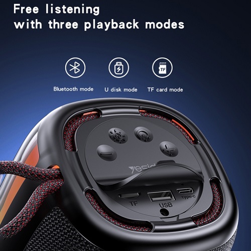 اسپیکر بلوتوثی قابل حمل یسیدو YESIDO YSW20 - Image 4