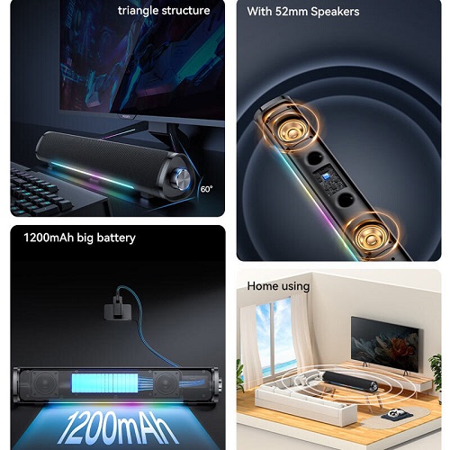 اسپیکر بلوتوثی قابل حمل یسیدو YESIDO YSW27 - Image 2