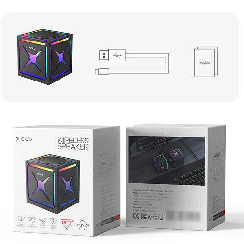 اسپیکر بلوتوثی قابل حمل یسیدو YESIDO YSW34 - Image 2