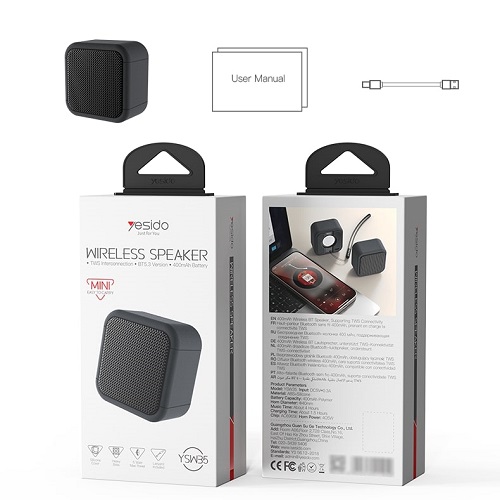 اسپیکر بلوتوثی قابل حمل یسیدو YESIDO YSW35 - Image 2