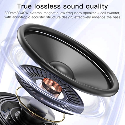 اسپیکر بلوتوثی قابل حمل یسیدو YESIDO YSW15 - Image 4