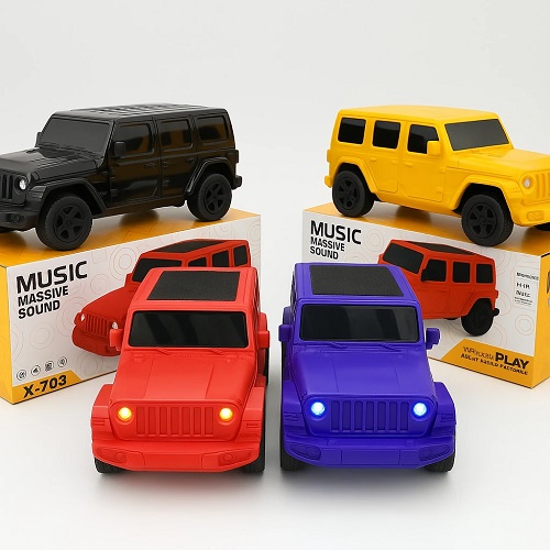 اسپیکر بلوتوثی طرح ماشین X709 - Image 3