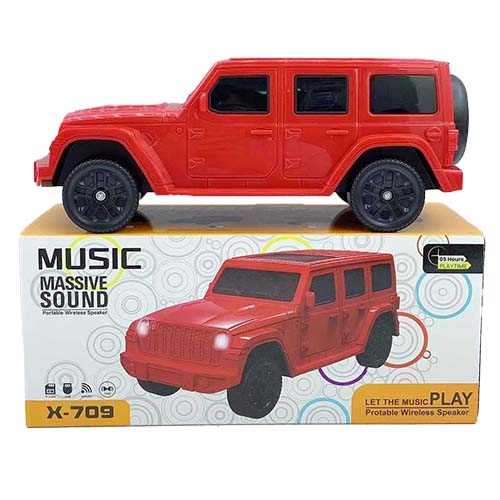اسپیکر بلوتوثی طرح ماشین X709